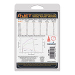 Quest Q-Jet™ A3-4FJ Black Max Rocket Motors Value 12-Pack - Q6304