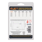 Quest Q-Jet™ D20-4W White Lightning Rocket Motors Value 25-Pack - Q6474