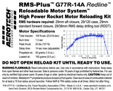 AeroTech G77R-14A RMS-29/120 Reload Kit (1 Pack) - 077714