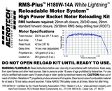 AeroTech H180W-14A RMS-29/240 Reload Kit (1 Pack) - 0818014