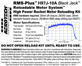 AeroTech H97J-10A RMS-29/240 Reload Kit (1 Pack) - 089710