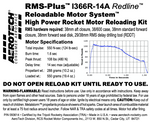 AeroTech I366R-14A RMS-38/600 Reload Kit (1 Pack) - 093614