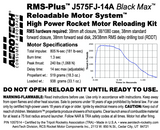 AeroTech J575FJ-14A RMS-38/1080 Reload Kit (1 Pack) - 1057514