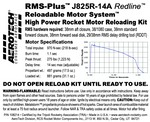 AeroTech J825R-14A RMS-38/1080 Reload Kit (1 Pack) - 108214