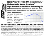 AeroTech H178DM-14A RMS-38/360 Reload Kit (1 Pack) - 0817814