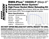 AeroTech H669N-P RMS-38/240 Reload Kit (1 Pack) - 08669P