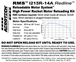 AeroTech I215R-14A RMS-54/426 Reload Kit (1 Pack) - 0921514