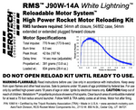 AeroTech J90W-14A RMS-54/852 Reload Kit (1 Pack) - 109014